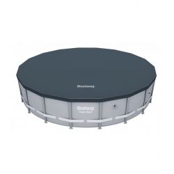 Тент защитный круглый 549 см для каркасных бассейнов BESTWAY 58039