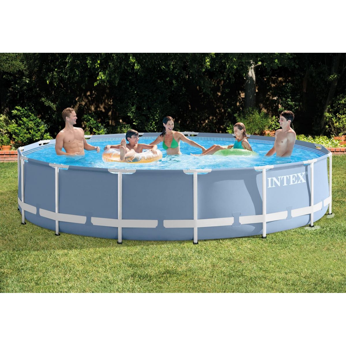 Чашковый пакет 6,10 x 1,32 м для бассейна Prism Frame INTEX 12756A Чашковый пакет 6,10 x 1,32 м для бассейна Prism Frame INTEX 12756A